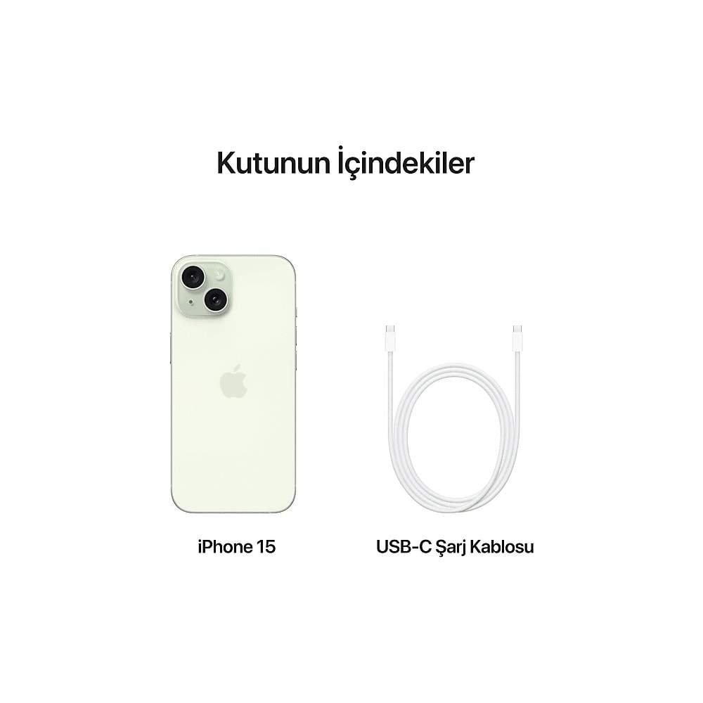 Apple IPhone 15 512 GB MTPH3TU/A Akıllı Telefon Yeşil