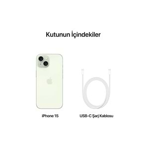 Apple IPhone 15 512 GB MTPH3TU/A Akıllı Telefon Yeşil