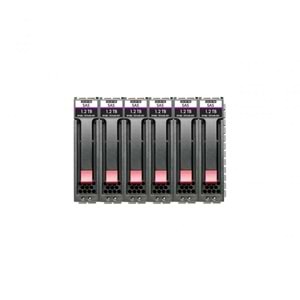 HPE MSA 10,8TB(6x1,8TB) 12G Sas 10K 2.5in DP ENT 6'lı paket Sabit Disk Sürücü Paketi